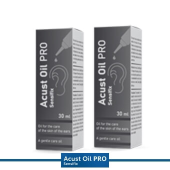 embalagem maior do produto Acust Oil Pro